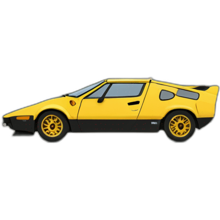 Stratos car rally emoji