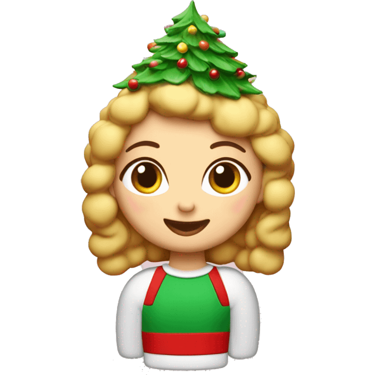 little debby’s christmas tree cake emoji