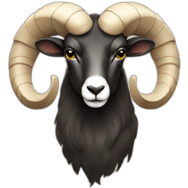 Stylish ram emoji