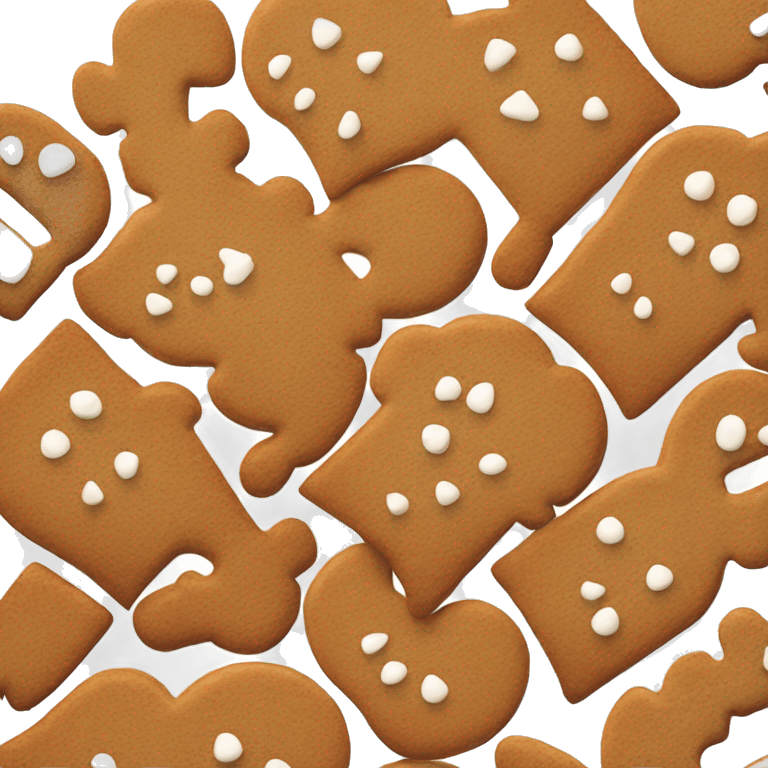 gingerbread cookie emoji