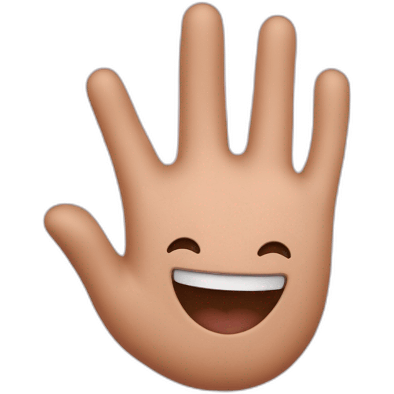 une main qui forme un cœur emoji