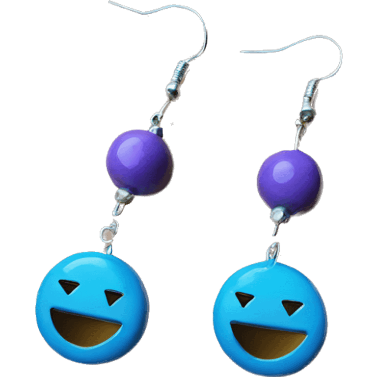 Handmade jewelry earrings emoji