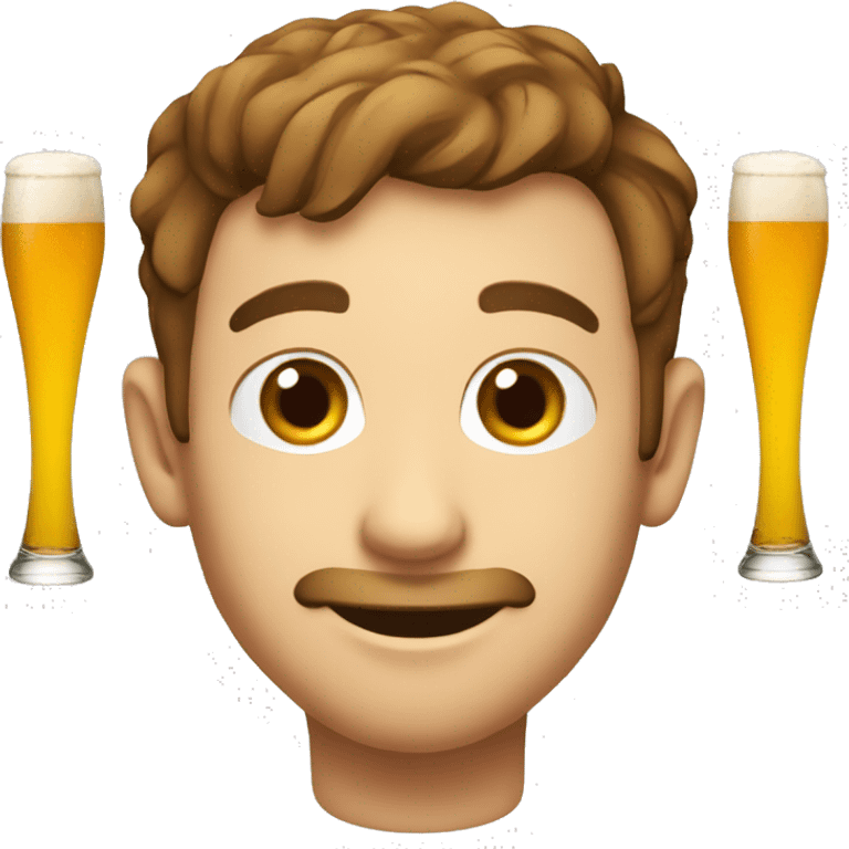 bon nome avec une bière emoji