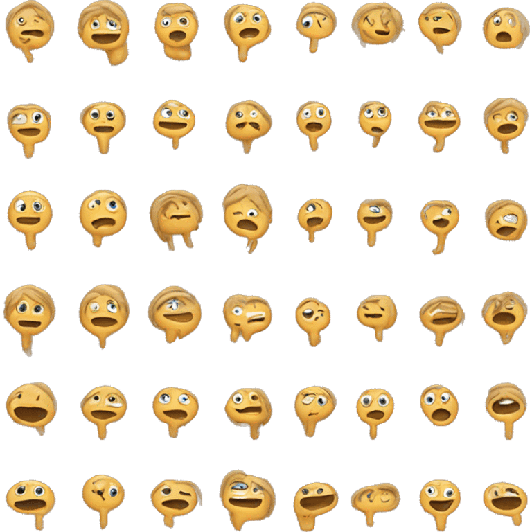 Emoji de un intestino grueso emoji