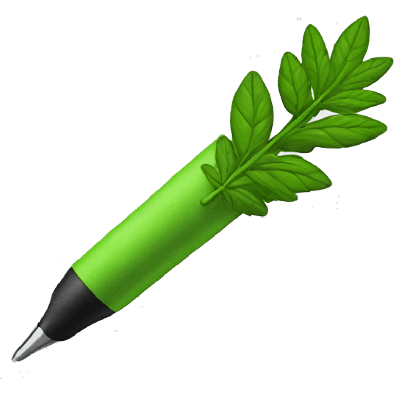 Weed pen emoji