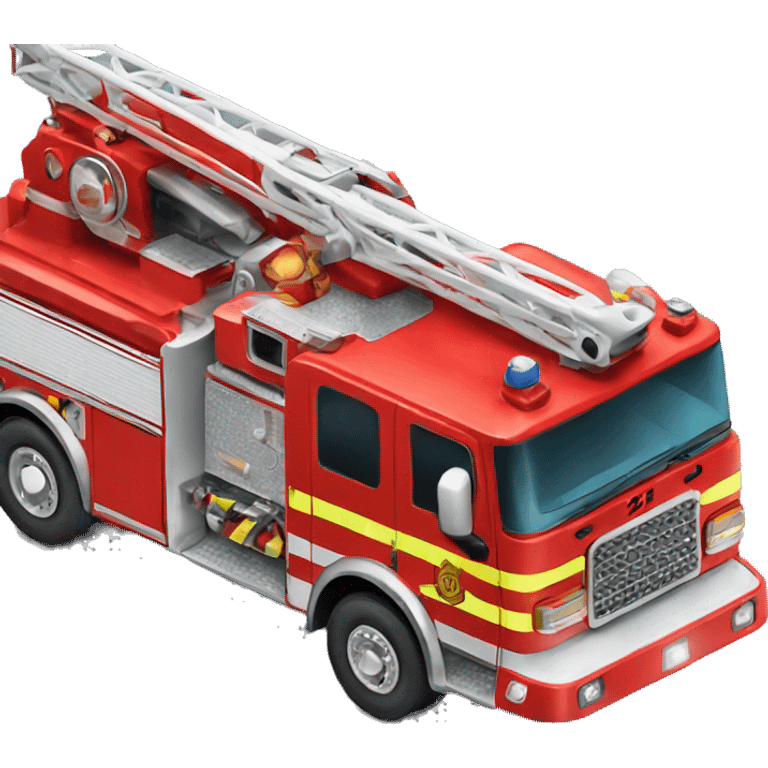 fire engine car emoji