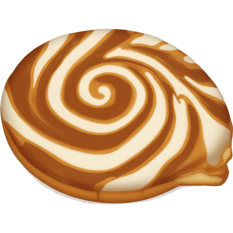 caramel swirl emoji