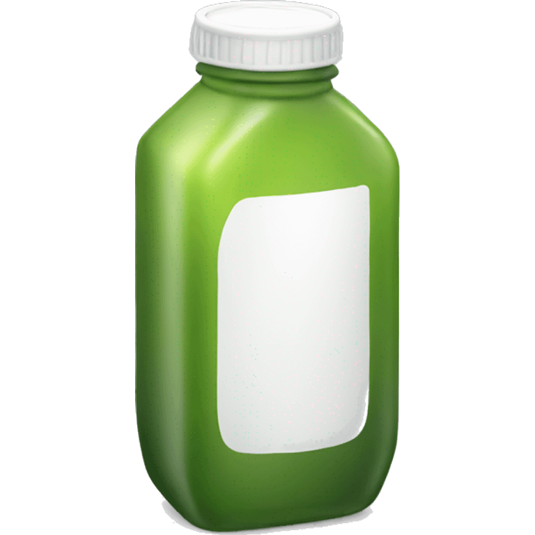 juice bottle with white cap emoji