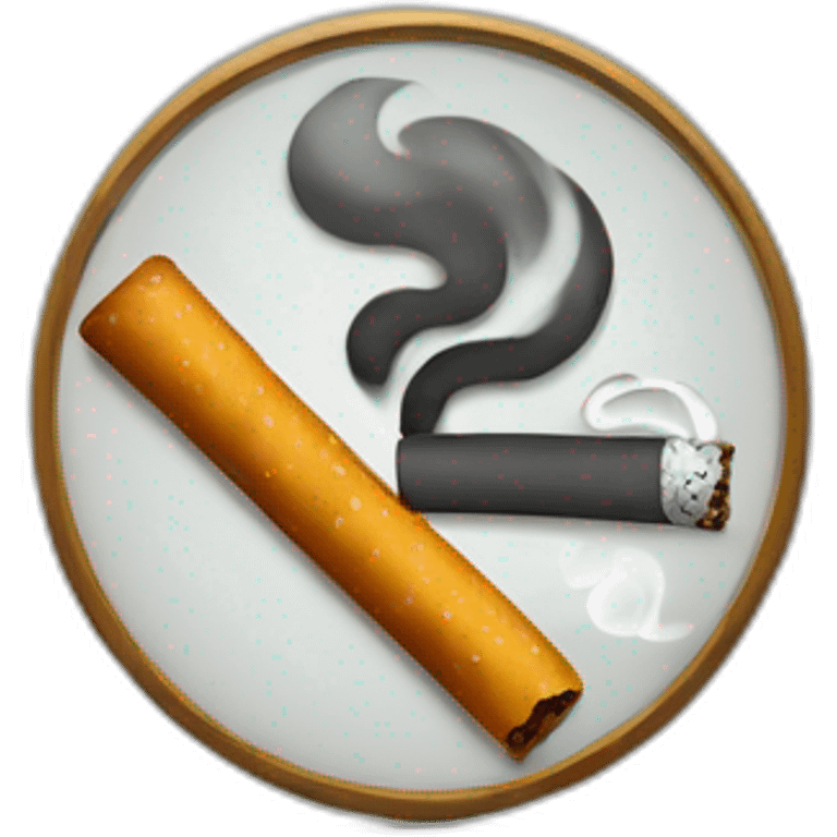 A no smoking sign emoji