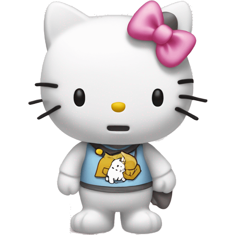 hello kitty and pochacco  emoji