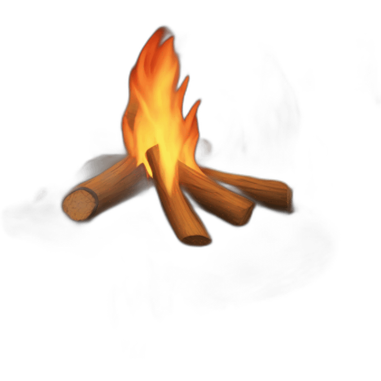 camp fire emoji