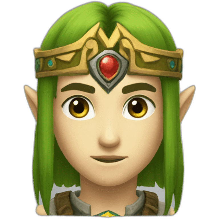 Zelda Twilight Princess logo emoji