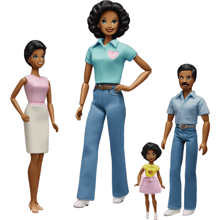 1979 heart family mom Barbie doll  emoji