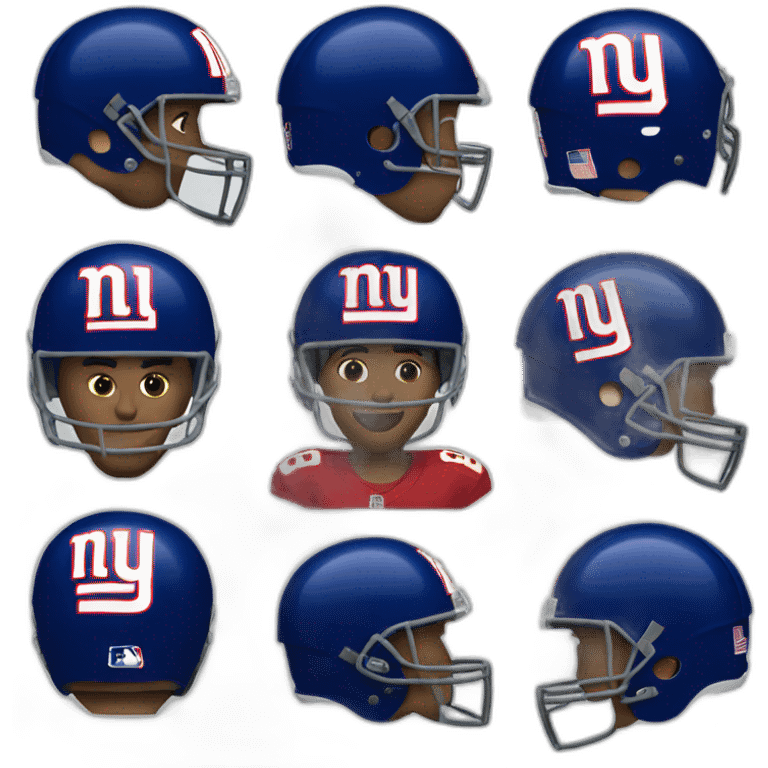 New York giants emoji