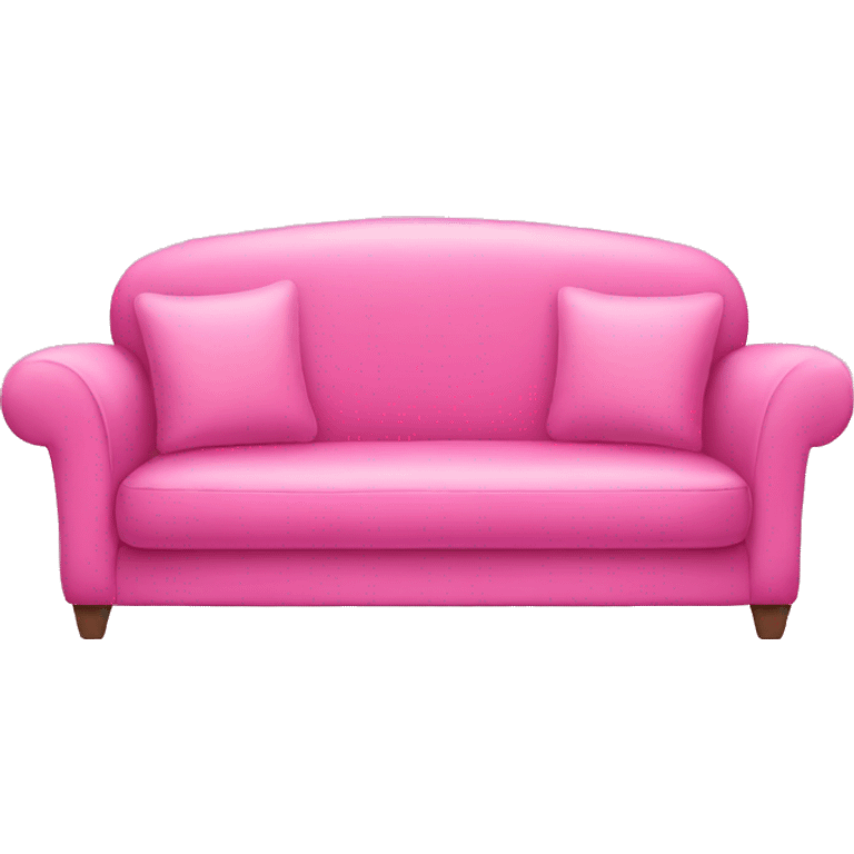 pink couch emoji