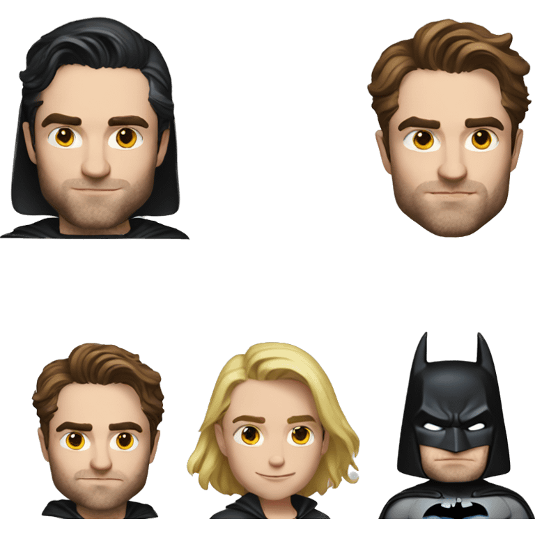 Robert Pattinson Batman emoji