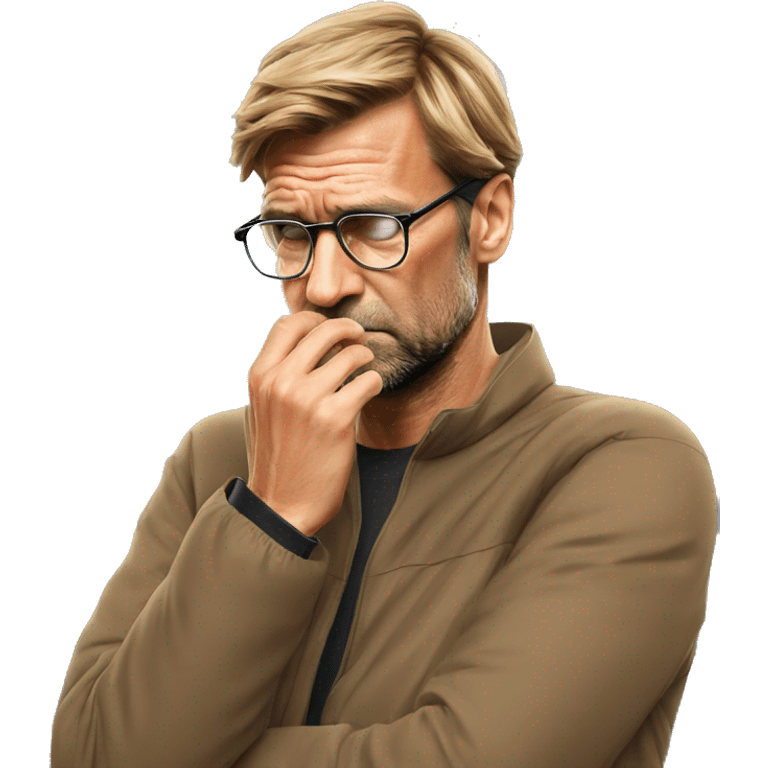 Jurgen Klopp facepalm emoji emoji