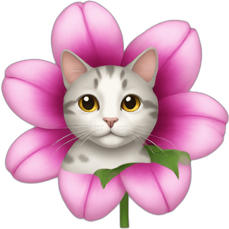 cat-flower emoji