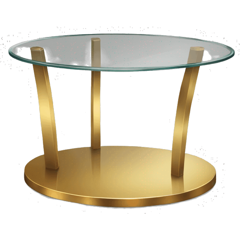 Golden-band-glass-coffee-table emoji