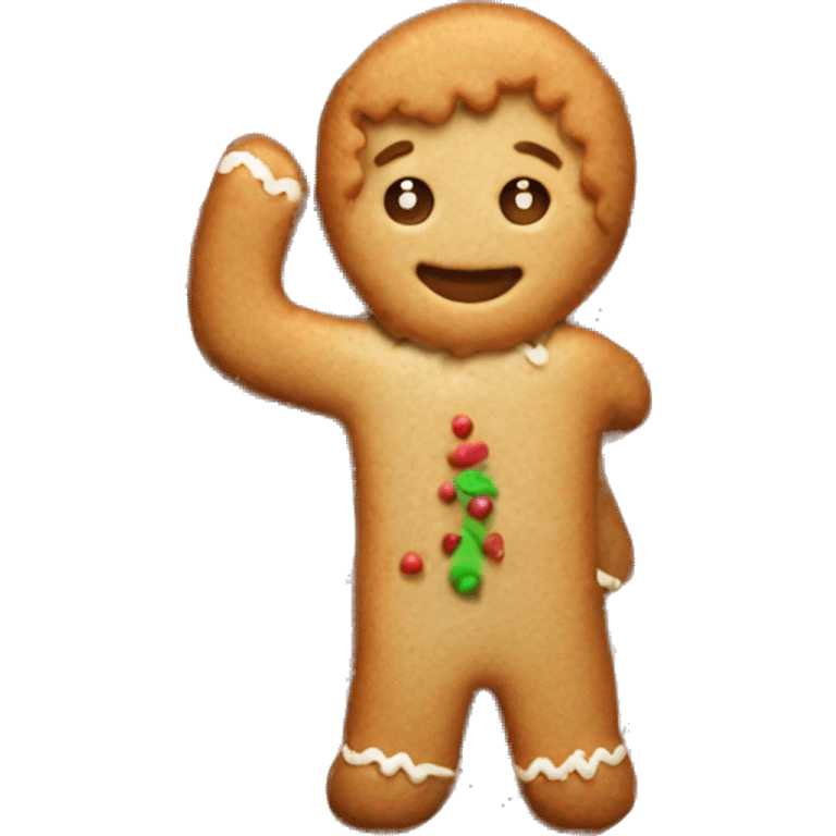 Ginger Christmas biscuit  emoji