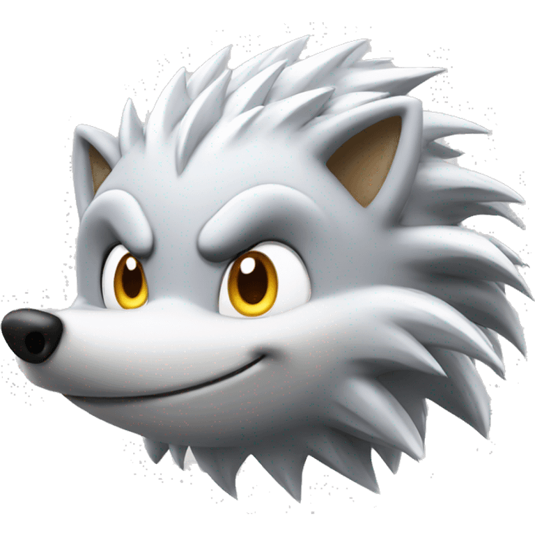 silver the hedgehog emoji