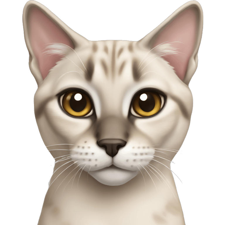 Lynx point Siamese  emoji