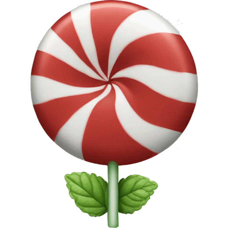 Peppermint candy emoji