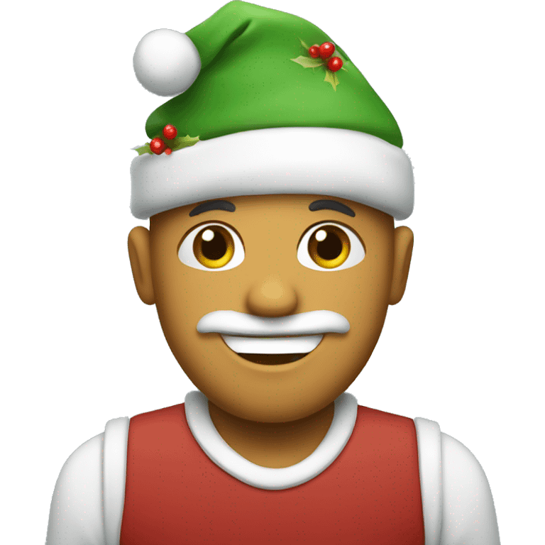 Cute Christmas emoji