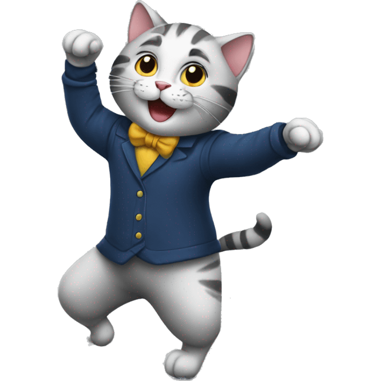 cat danceing emoji