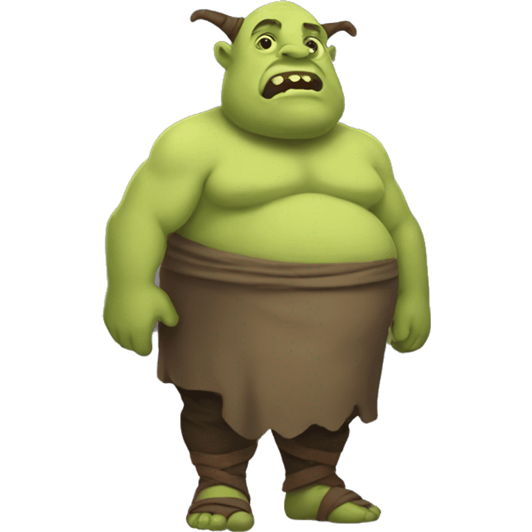 Pregnant ogre emoji