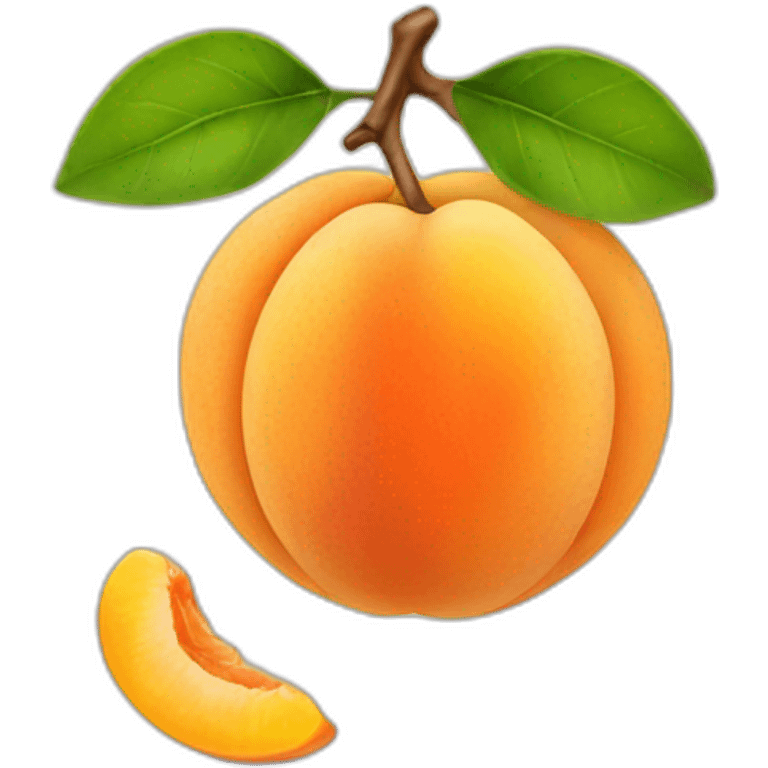 apricot emoji