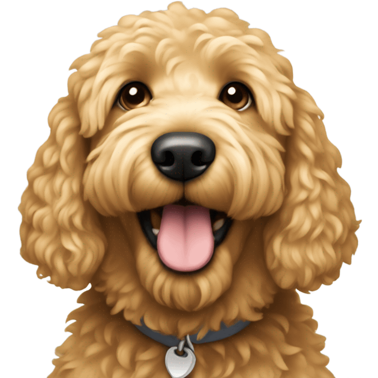 Golden doodle  emoji