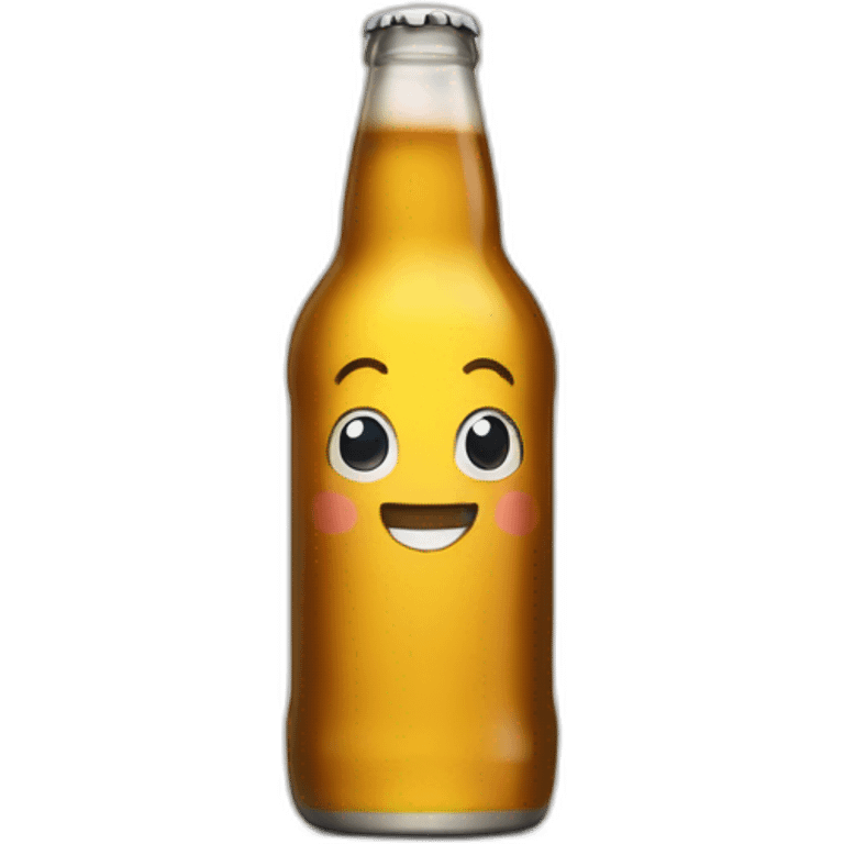 beer in a bottle called "Joy" emoji