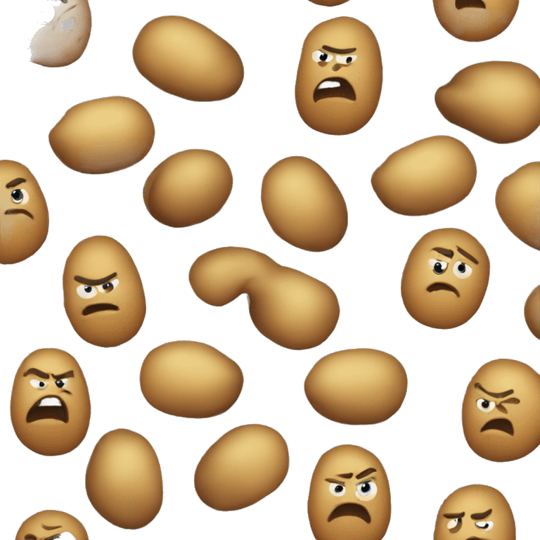 angry potato  emoji