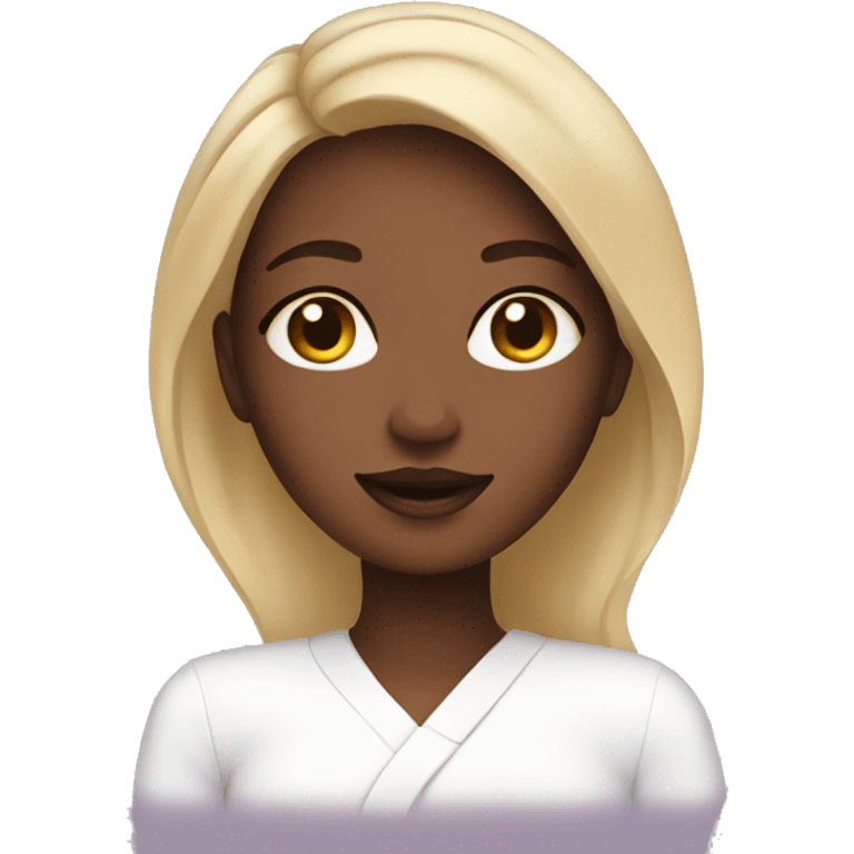 Skincare girl emoji