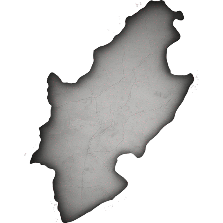 Lebanon map icon black and white  emoji