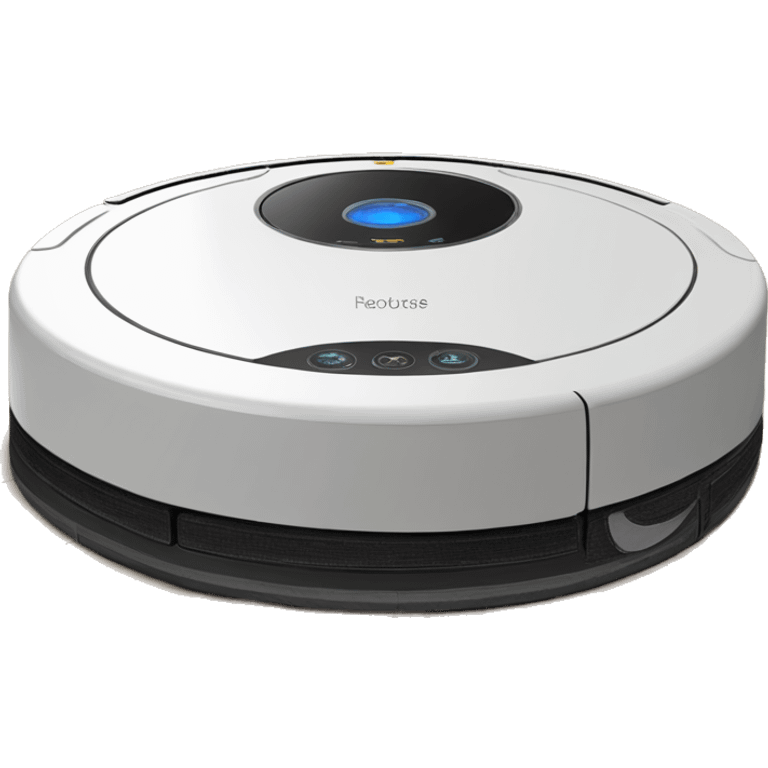 robot vacuum with saurons eye on top emoji