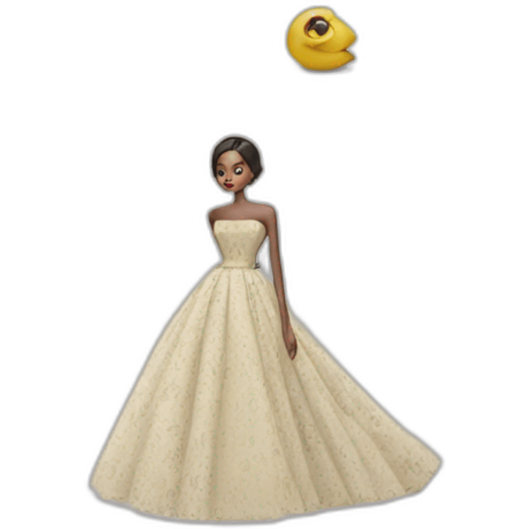 Un erizo con un cuaderno de Dior emoji