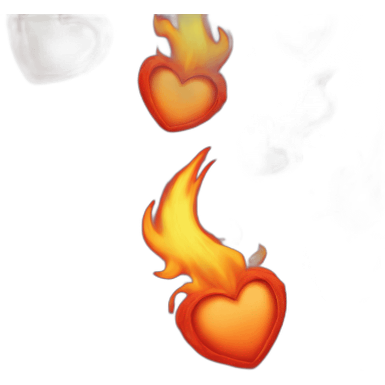 Fire heart  emoji