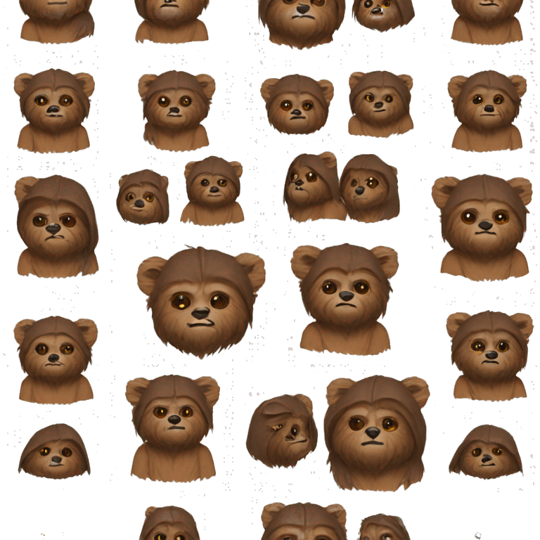 Ewok emoji