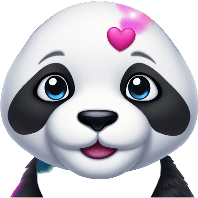 lisa frank panda bear emoji