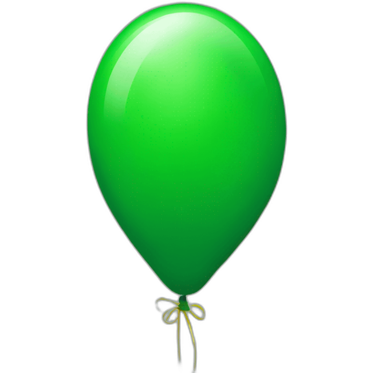 green baloon emoji