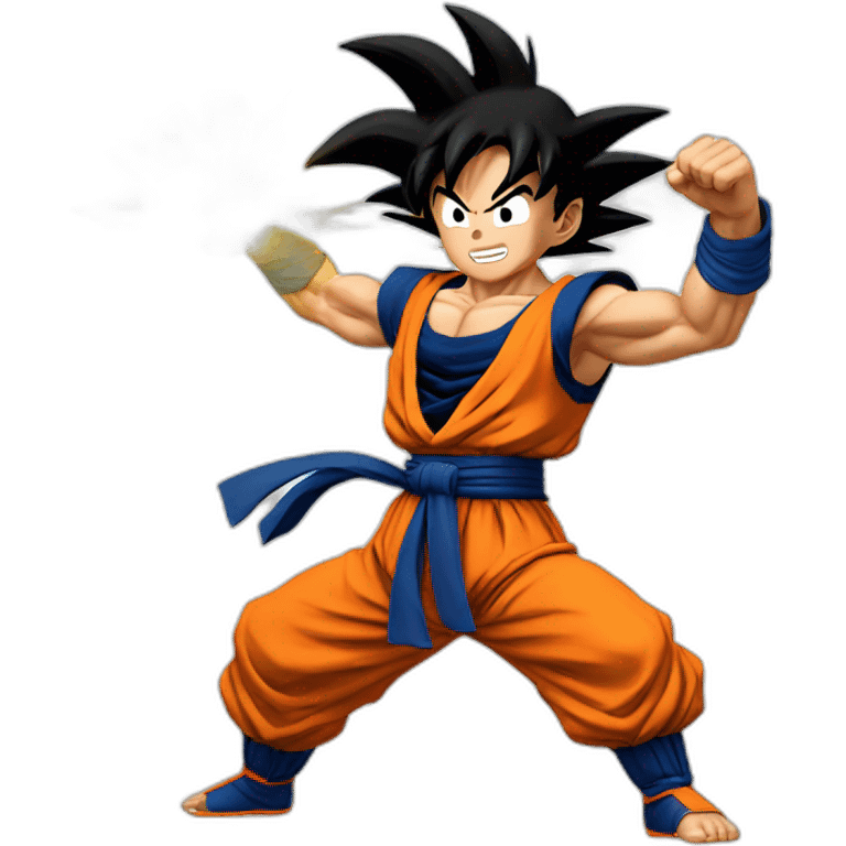 Goku qui danse emoji