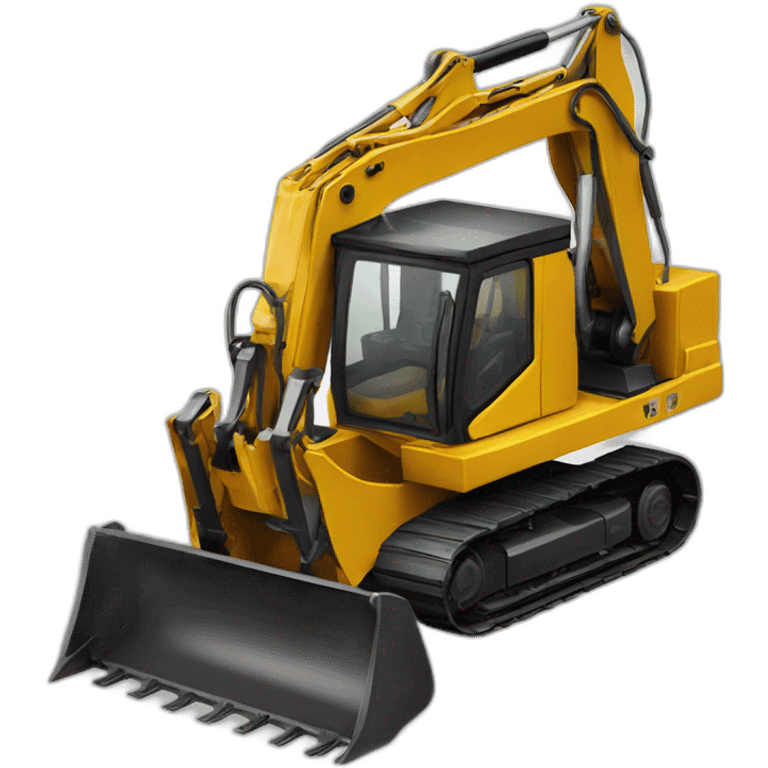 Mechanical digger emoji