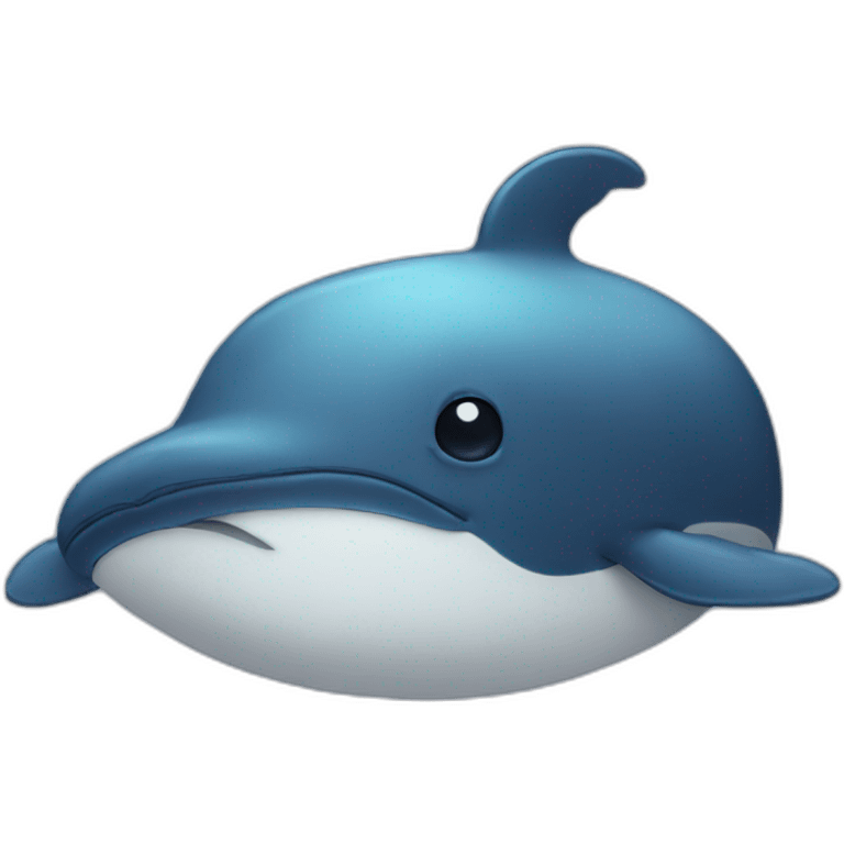 Sad whale emoji