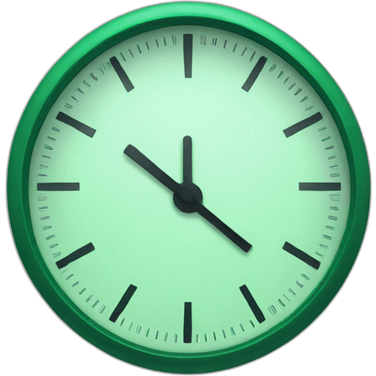 green timer emoji