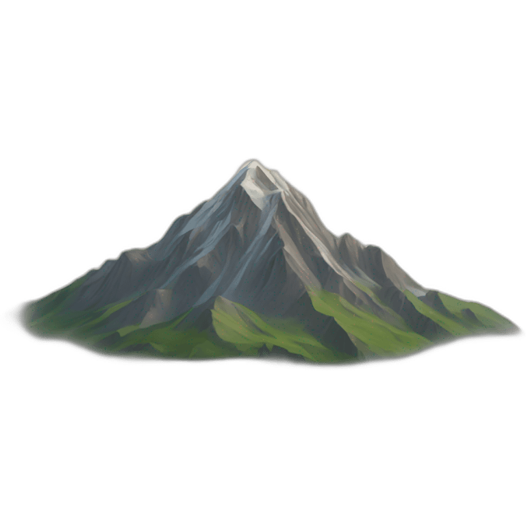 one Mountain emoji