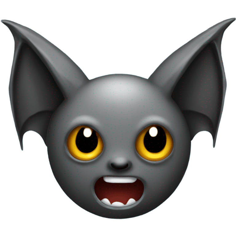 Bat with a hole emoji