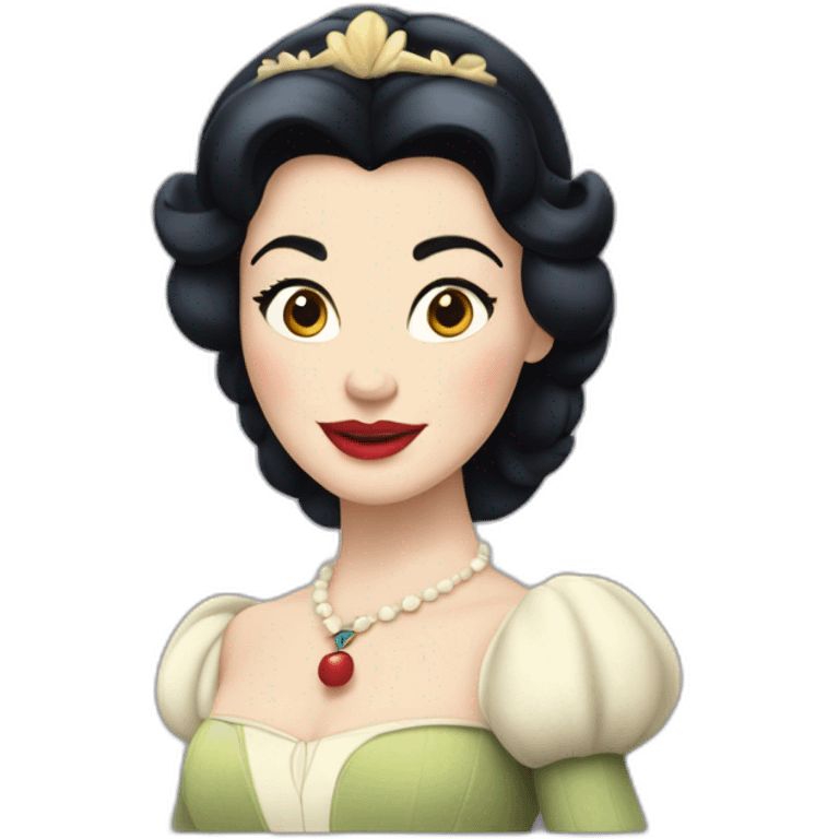 Blanche neige emoji