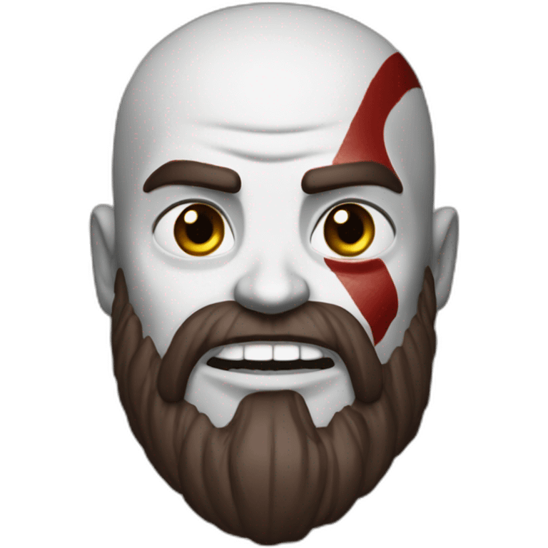 Kratos God of War emoji